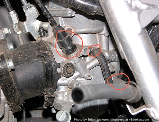 Honda XR650L Carburetor Carb Screw Upgrade Stainless Steel